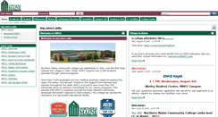 Desktop Screenshot of my.nmcc.edu