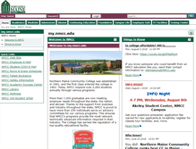 Tablet Screenshot of my.nmcc.edu